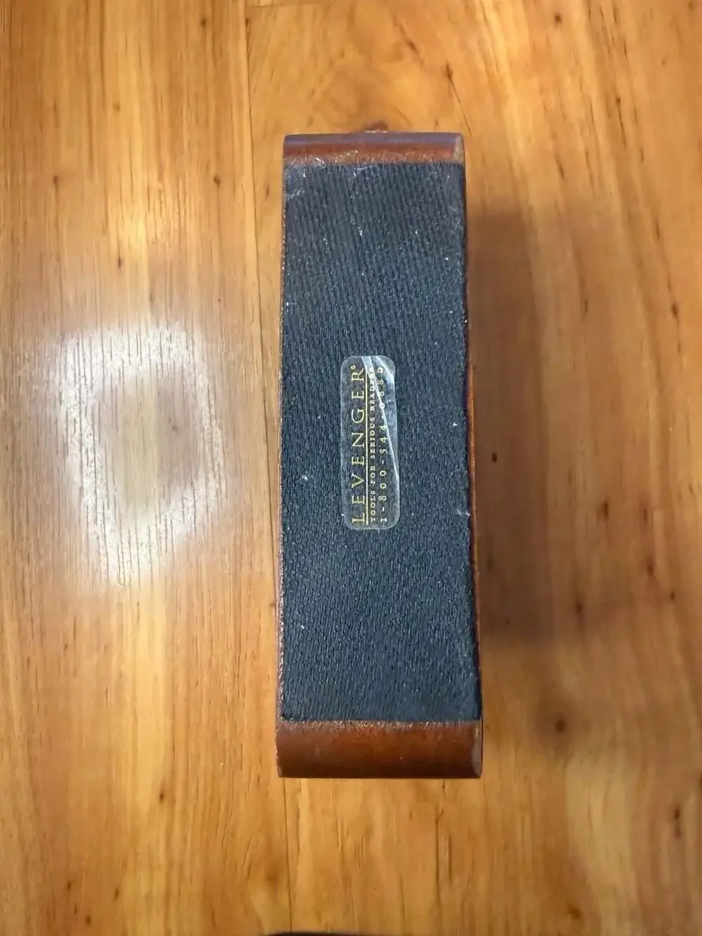 Levenger Wooden Desktop Tape Dispenser